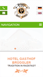 Mobile Screenshot of hotelbrueggler.at